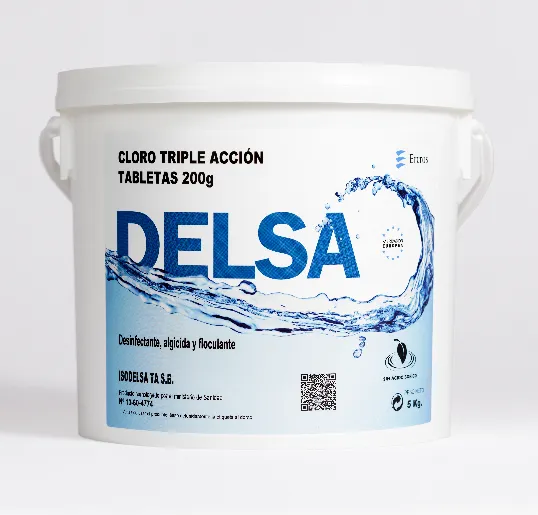 Cloro triple acción en tabletas - 25kg